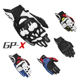 Alpinestars GP-X MX Gloves Guantes de carreras de cuero de protección profesional para motocicleta