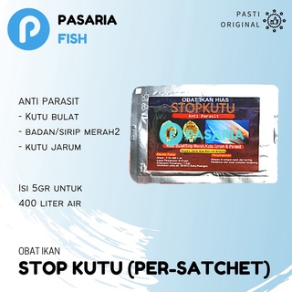 Stop pulgas anti parásitos y peces ornamentales piojos/Koi