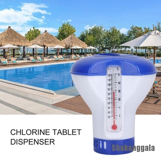 [shakanggala 0325] tabletas de bromo cloro dispensador flotante floater spa bañera de hidromasaje piscina