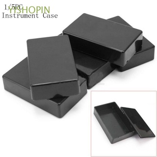 YISHOPIN 1/5pc Two colors Enclosure Instrument Case 100x60x25mm ABS Project Box Convenient Durable Electronic Insulation Materials Plastic/Multicolor