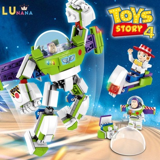 sy6699 toy story minifigures set buzz lightyear woody jessie compatible para lego bloques de construcción juguetes 8pcs