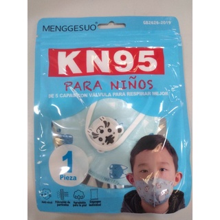 cubrebocas kn95 para niño
