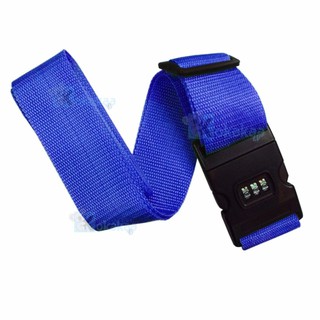 Cinturón de seguridad para bolsa y equipaje - azul