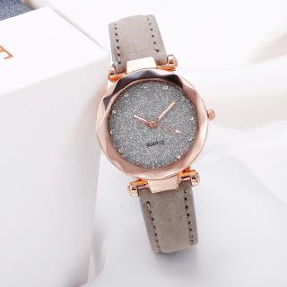 Reloj de cuarzo con diamantes de imitación coreano de oro rosa a la moda para mujer (3)