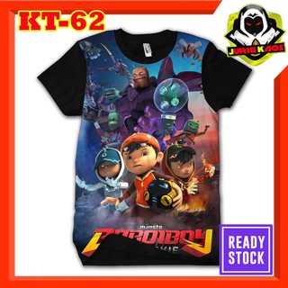 Boboiboy camiseta 2 la película ropa infantil y adulto figura de dibujos animados TV