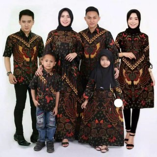 La familia de la ropa de pareja de la ropa de la familia conjuntos de uniformes de la familia batik camisa bata batik túnica camisas