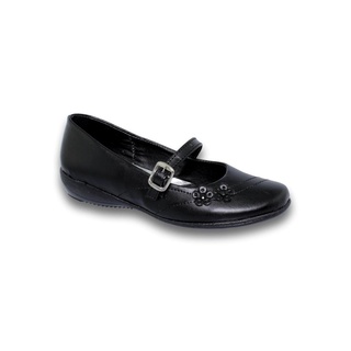 Zapatos Escolares Para Dama Estilo 0430Sc5 Simipiel Color Negro