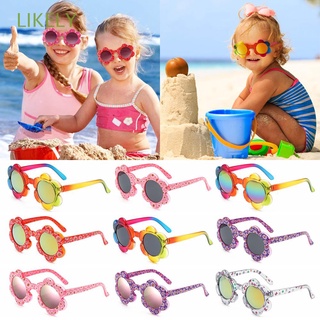 probable al aire libre en forma de flor fotografía redonda flor gafas de sol niños gafas de sol viaje lindo colorido fiesta favores gafas de sol para niñas niños