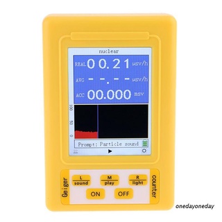 One: BR-9C 2in1 Digital radiación Nuclear Detector de radiación Geiger contador EMF medidor