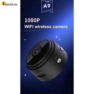 ready! A9 Camera 1080P Wireless HD Night Vision Home WIFI Security Magnetic Absorbing Camera Coa.mx