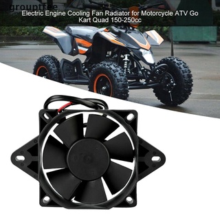 grouptree 12v motor eléctrico ventilador de refrigeración radiador motocicleta atv go kart quad 150-250cc mx