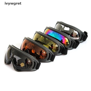 Ivywgret UV Protection Windproof Motorcycle Goggles Cycling Dirt Bike ATV Glasses Eyewear MX