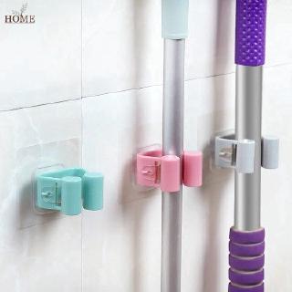 1 pza soporte para pared de pared Suction Mop arok perchero sin rastro Broom/soporte transparente/Mop/soporte para cuarto de baño