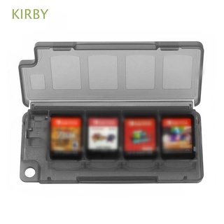 KIRBY For Switch Game Cards Box For Nintendo TF Cards Storage Game Cards Storage Case Games Accessories 10-in-1 Mini Dustproof Cover 11.2x4.7x1.3cm Game Cards Box Cartridge Holder Shell/Multicolor