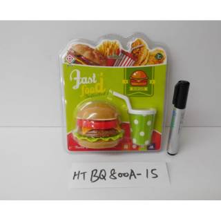 Juguete de comida rápida hamburguesa BQ800A15