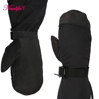 Ski Winter Warm Cycling Gloves Unisex Outdoor Full Finger Mittens