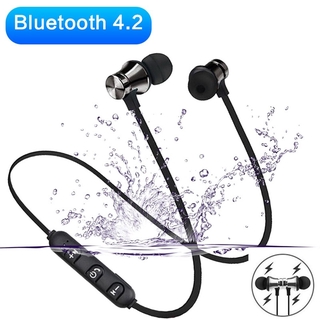 Xt11 magnético sem fio bluetooth fone de ouvido fones com microfone neckband esporte fones de ouvido para smartphone