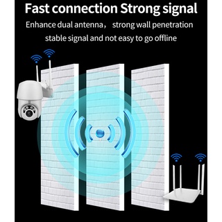 [dynwave] cámara de vigilancia de seguridad ptz 2mp wifi ip ir duradera para exteriores