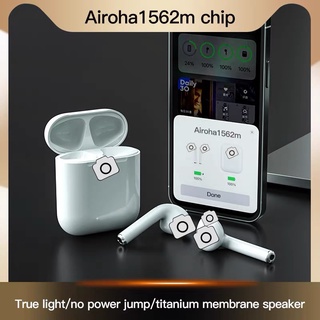 Airoha 1562m ANC Apple Airpods 2 Bluetooth TWS auriculares 2o renombrar GPS carga inalámbrica Bass 3D Surround