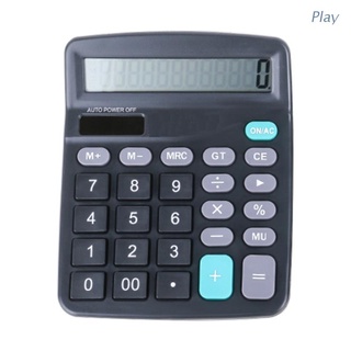 Calculadora electrónica con energía Solar/ Calculadora de 12 Dígitos Para oficina/hogar