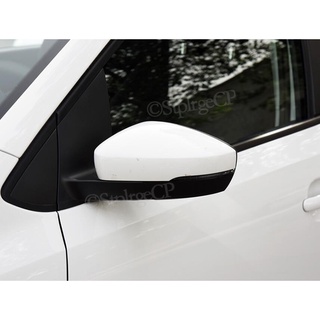 jk1.8+cubierta de espejo lateral para Volkswagen Polo MK5 6R 6C (look carbono) 2010 2011 2012 2013 2014 2016 2017 reemplazo de ala de puerta (8)
