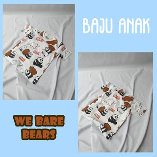 We BARE BEARS UNISEX Picture T-Shirt (niños y niñas)