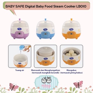 Micagibaby bebé seguro Digital bebé alimentos vapor olla LB010