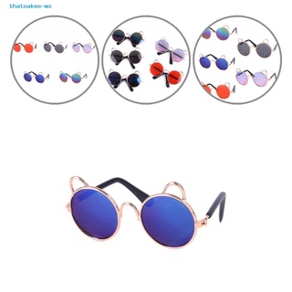 thatsakes Metal Pets Sunglasses Dogs Kittens Cool Sunglasses Long Lasting for Outdoor
