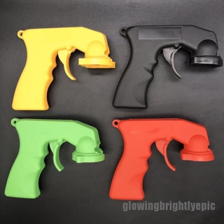 gwbt spray adaptador de pintura cuidado de aerosol pistola de pulverización mango con bloqueo de gatillo de agarre completo