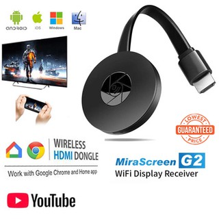 MiraScreen G2 TV Stick Dongle Anycast Crome Cast HDMI WiFi Display receptor
