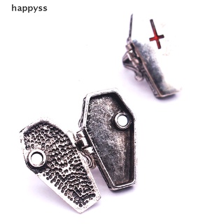 happyss - anillos góticos para parejas, diseño punk, ataúd, araña, cruz, joyería mx