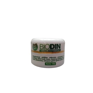 Biodin crema antiséptico 12 gr - ungüento de setas para gatos - ungüento para gatos