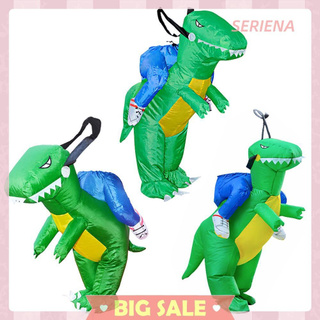 SERIENA disfraz inflable de dinosaurio Rex niños adultos Festival Funnny vestido Cosplay traje (1)