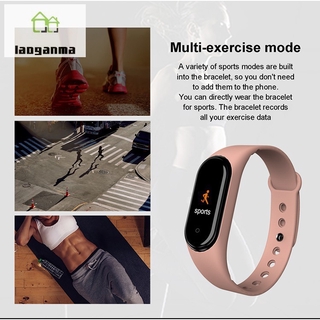 bozlun m4 pulsera inteligente deportiva fitness tracker podómetro frecuencia cardíaca presión arterial bluetooth smartband ios android smart watch ip67 impermeable (8)