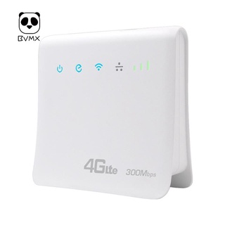300Mbps Wifi Routers with LAN Port Support SIM Card Portable -EU Plug BVMX