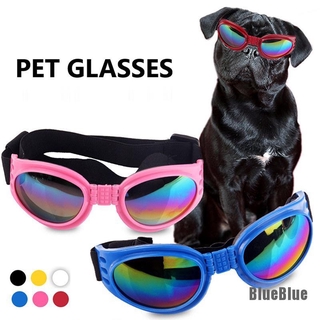 [BlueBlue] 6 Colors foldable Pet Dog glasses medium Large Dog pet glasses Pet eyewear