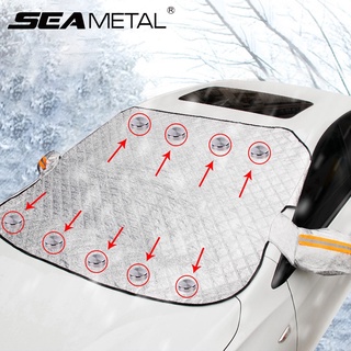 cubierta de nieve del coche cubierta del coche parabrisas parasol al aire libre impermeable anti hielo escarcha auto protector de invierno automóviles cubierta exterior
