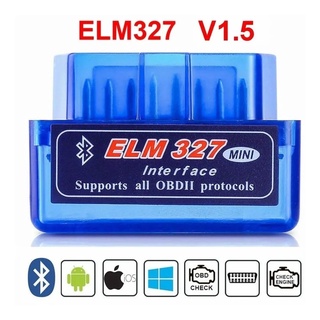 Escaner Bluetooth Automotriz Elm 327 Mini Obd2 V.1.5 Escaner Portatil Para Auto Obd2