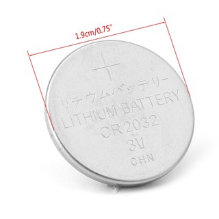 Alli 1Pc CR2032 CR 2032 botón celda batería de moneda para calculadora escala reloj remoto 3V
