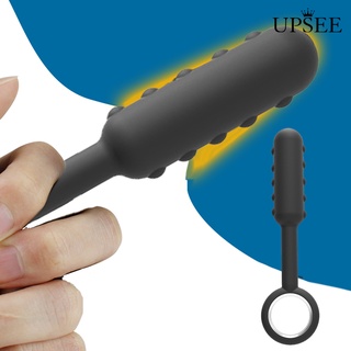 upsee unisex masturbación suave silicona consolador butt anal plug masajeador adulto juguete sexual