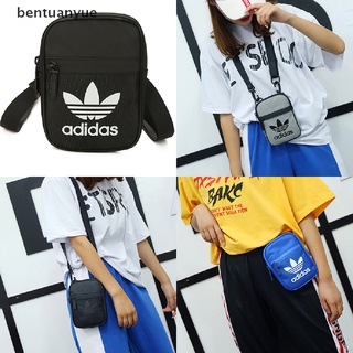 bentuanyue adidas mini sling bag mujeres/hombres bolso de hombro de lona bolsas de teléfono escolar mx