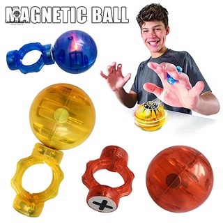 bolas magnéticas electrónicas juguete colorido control magnético inducción con anillo de poder juguetes para niños