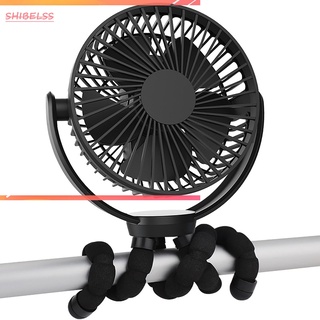 Ventilador de cochecito - trípode Flexible Clip en ventilador 3 velocidades y portátil giratorio