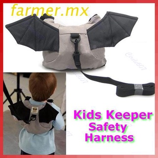 FAR1 Baby Kid Keeper Toddler Walking Safety Harness Strap Rein Bat Backpack Bag