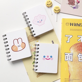 dianshi a7 bobina cuaderno lindo de dibujos animados libro en blanco para escribir estudiante oficina papelería