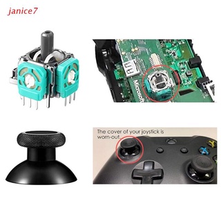 janice7 3d analógico joystick sensor módulo conductivo silicona tornillo de goma herramienta para xb one