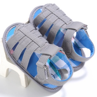 haibogo moda bebé niño tela de algodón suave suela sandalias Prewalker verano antideslizante zapatos (8)