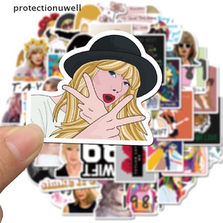 Pwmx 50Pcs Singer Taylor Alison Swift Stickers For DIY Stationery Guitar Laptop Decal Glory