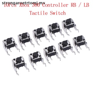 [bueno] 10 pzs interruptor táctil de botón de parachoques rb/lb para control xbox one xbox 360 mx