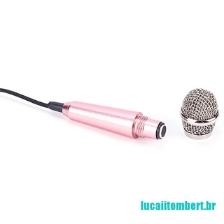 () 2017 caliente mini karaoke condensador micrófono para teléfono ordenador mini teléfono micrófono (7)